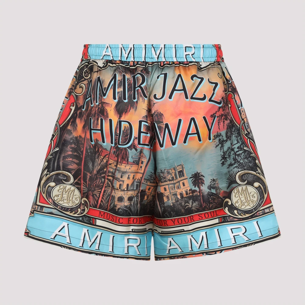 Amiri Jazz Hideaway Shorts Multicolor Heren