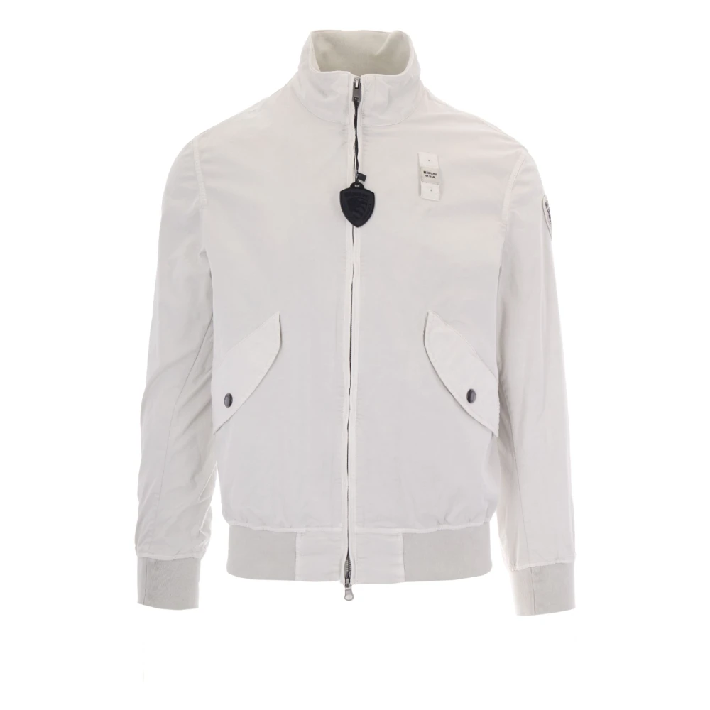Blauer Men's Gray Bomber Jacket - Bomber Jackets - M - Jackets