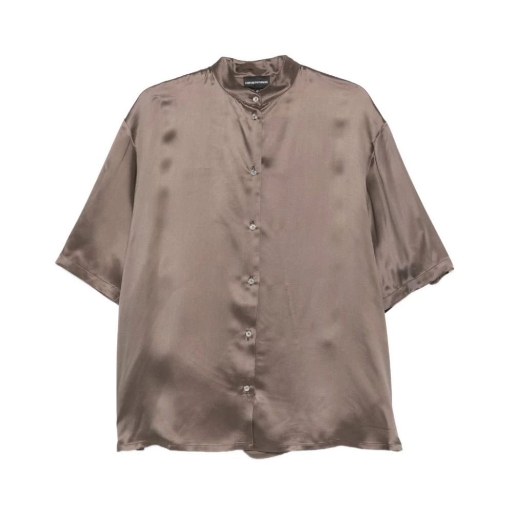 Emporio Armani Donna Marrone Camicette S, New,