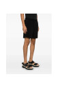 black-elasticated-waistband-shorts-with-pockets