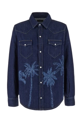 Jungle Printed Denim Shirt