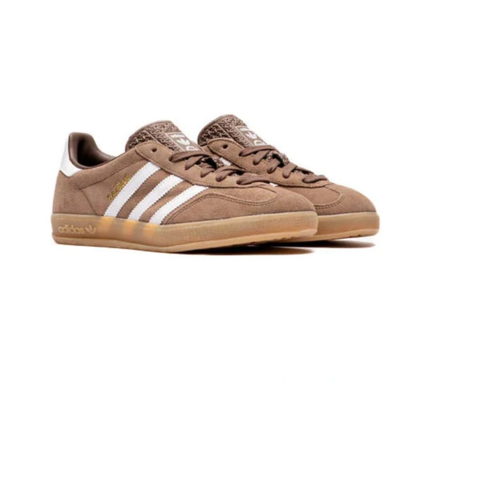 Adidas Originals Gazelle Indoor Sneakers Retrostijl Heren Schoenen Bruin