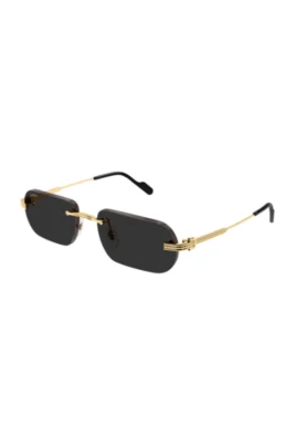 Rimless Rectangle Sunglasses