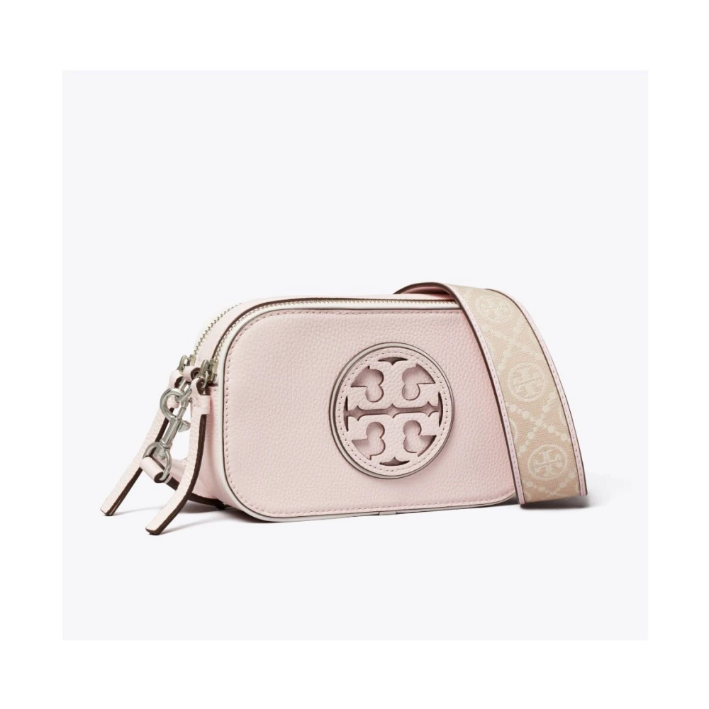 TORY BURCH Roze Double T Motif Schoudertas Pink Dames