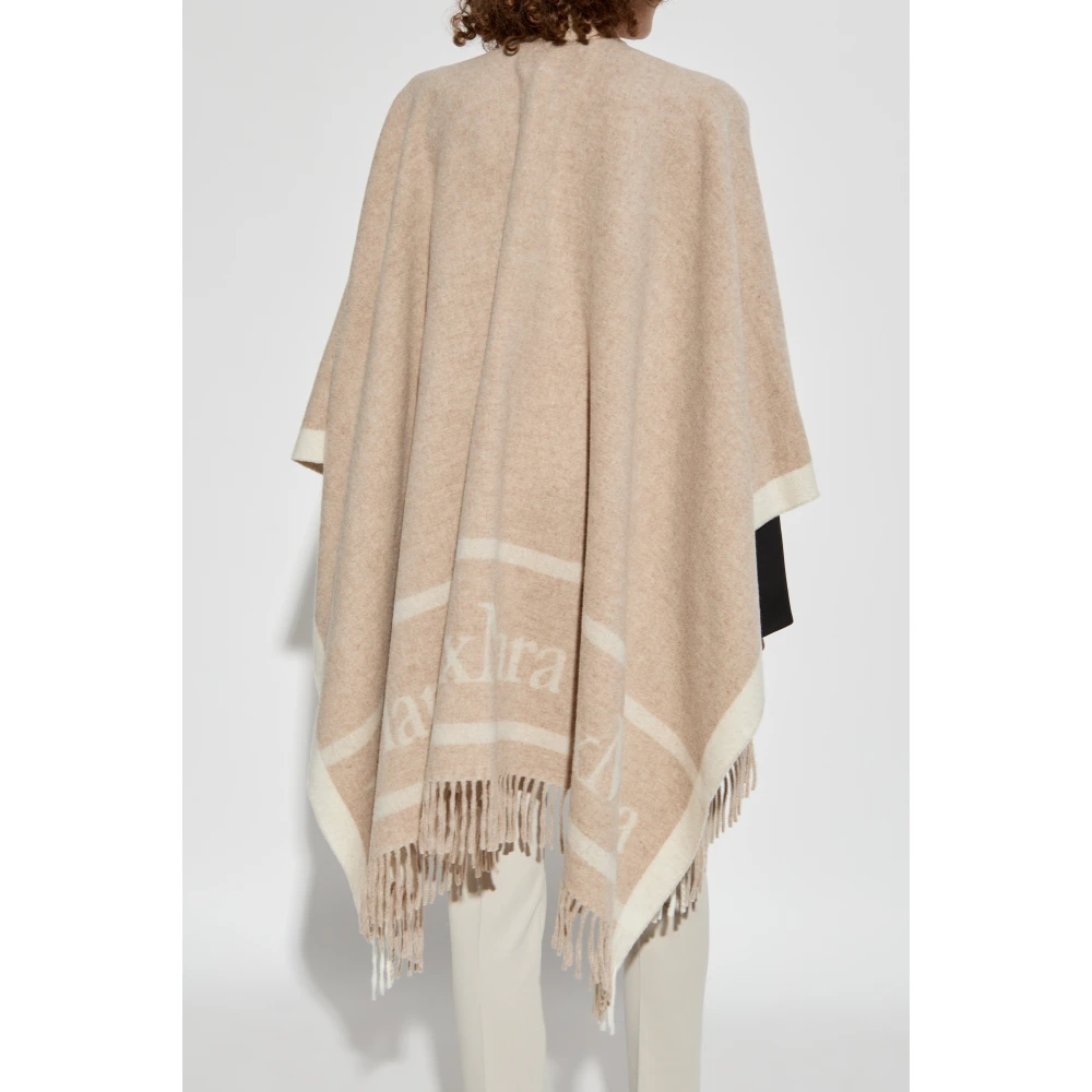 Max Mara Poncho Hilde Beige Dames