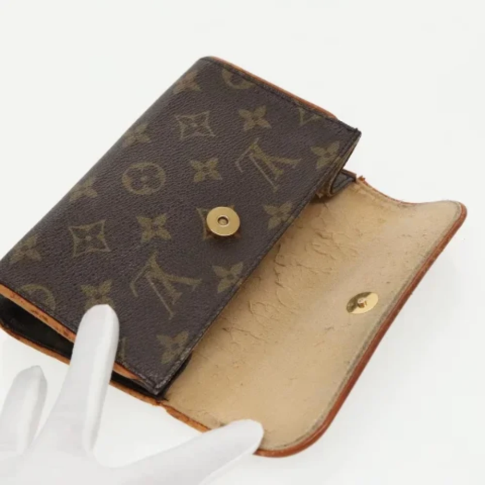 Louis Vuitton Vintage Pre-owned Canvas crossbody-bags Brown Dames