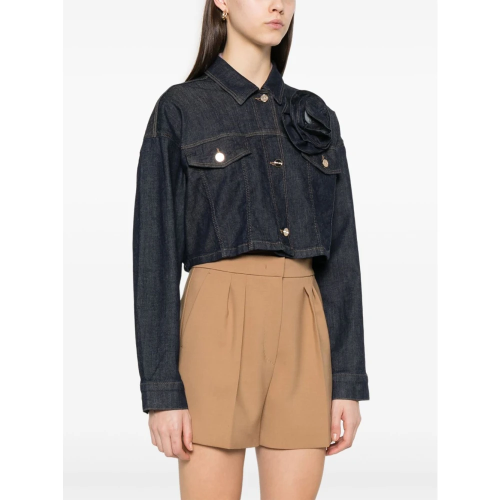 Blugirl Blauwe jas Dameskleding Buitenkleding Blue Dames