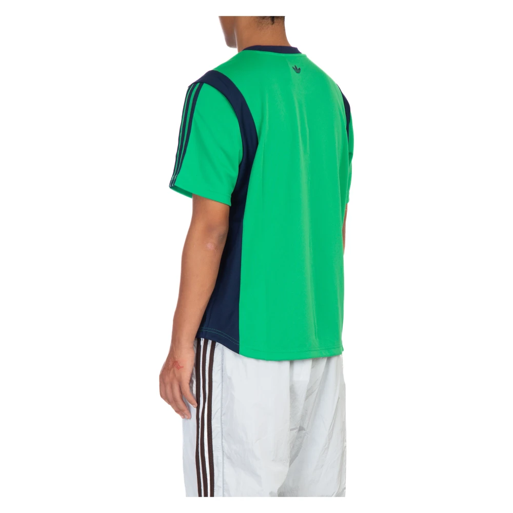 Adidas Voetbalshirt met Wales Bonner Design Green Heren
