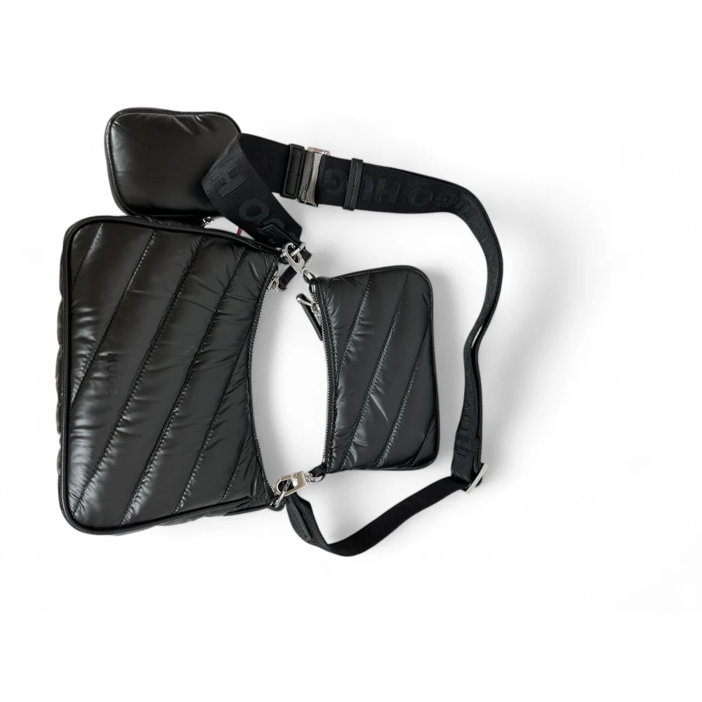 Hugo Boss Multi Cross-NQ Stijlvol Accessoire Black Dames