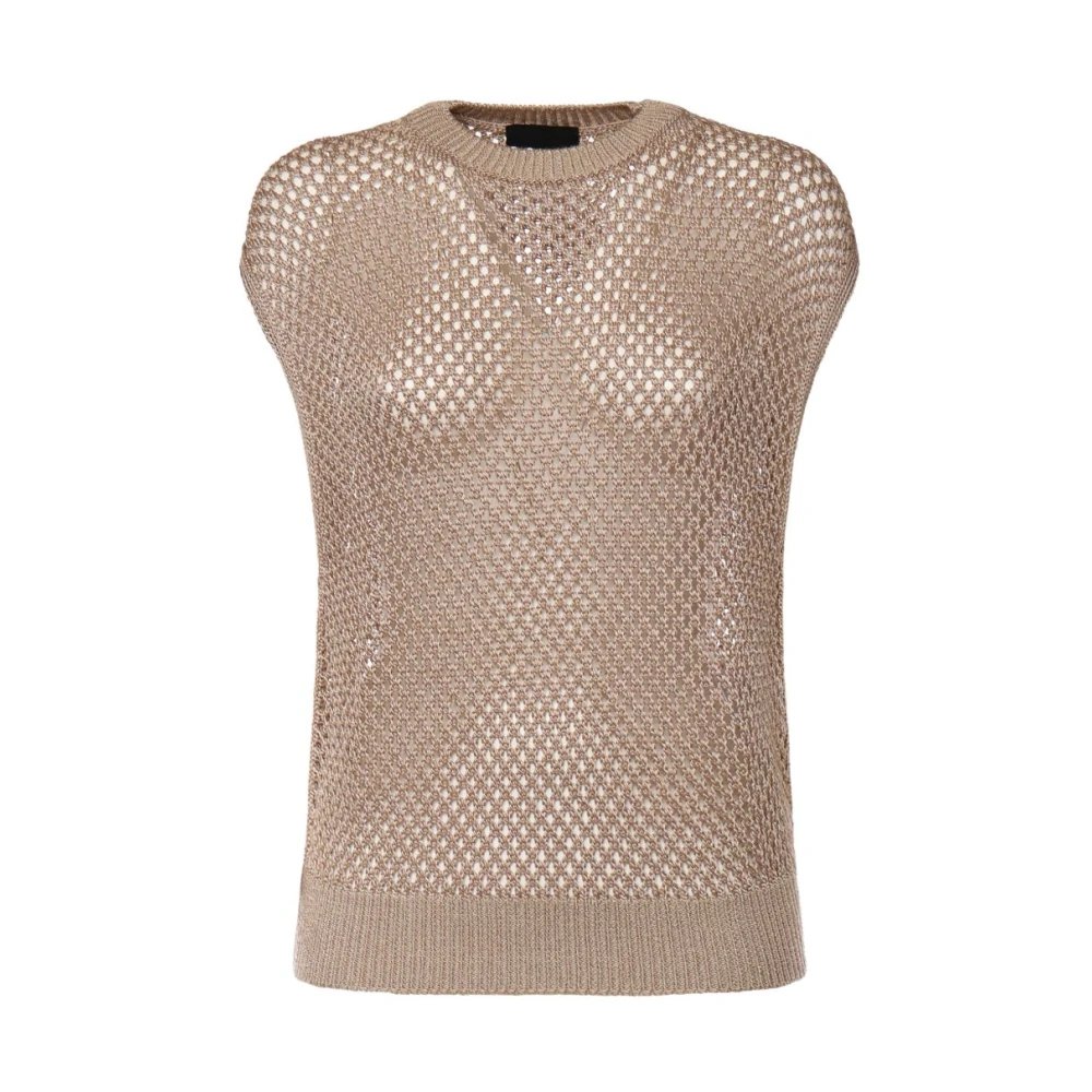 Dondup Women's Beige Round-Neck Knitwear