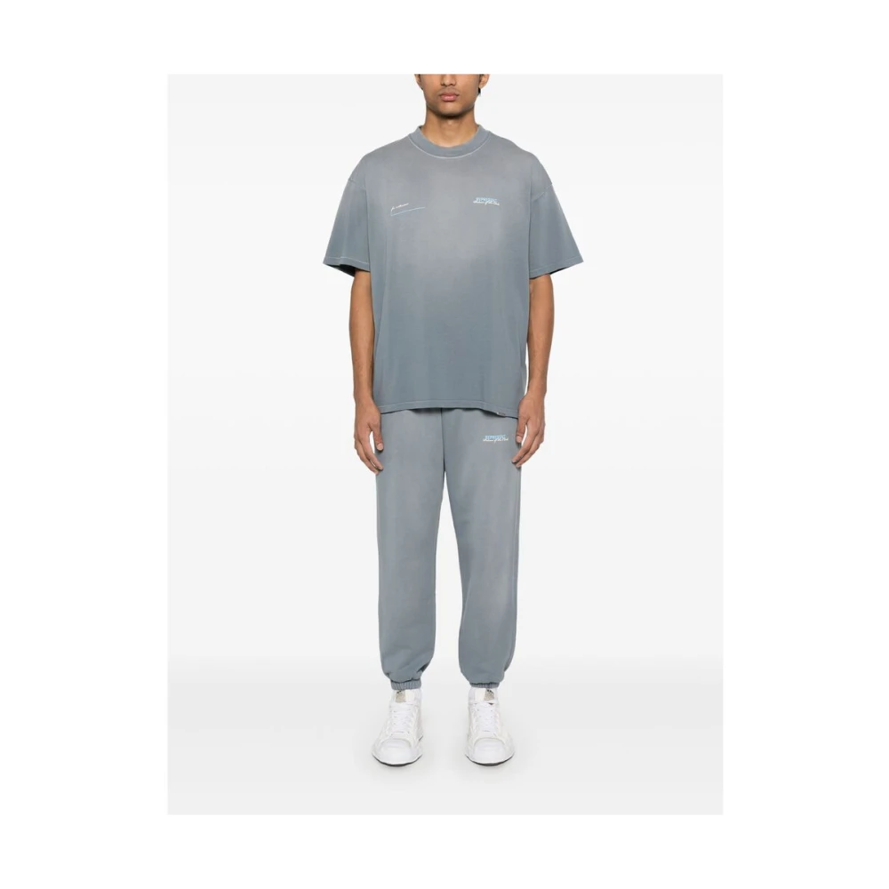 Represent Cool Grey Crew Neck T-shirt Gray Heren