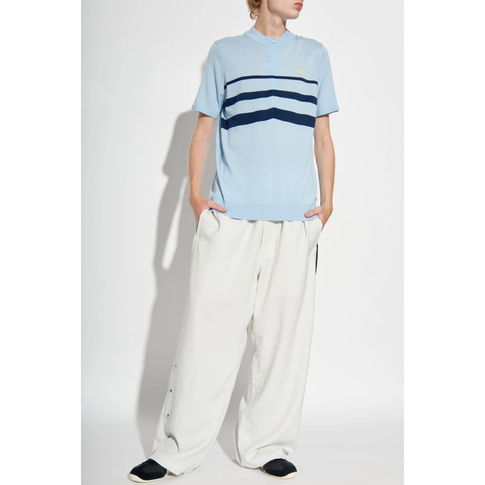 adidas Originals Wollen Top Blue Heren
