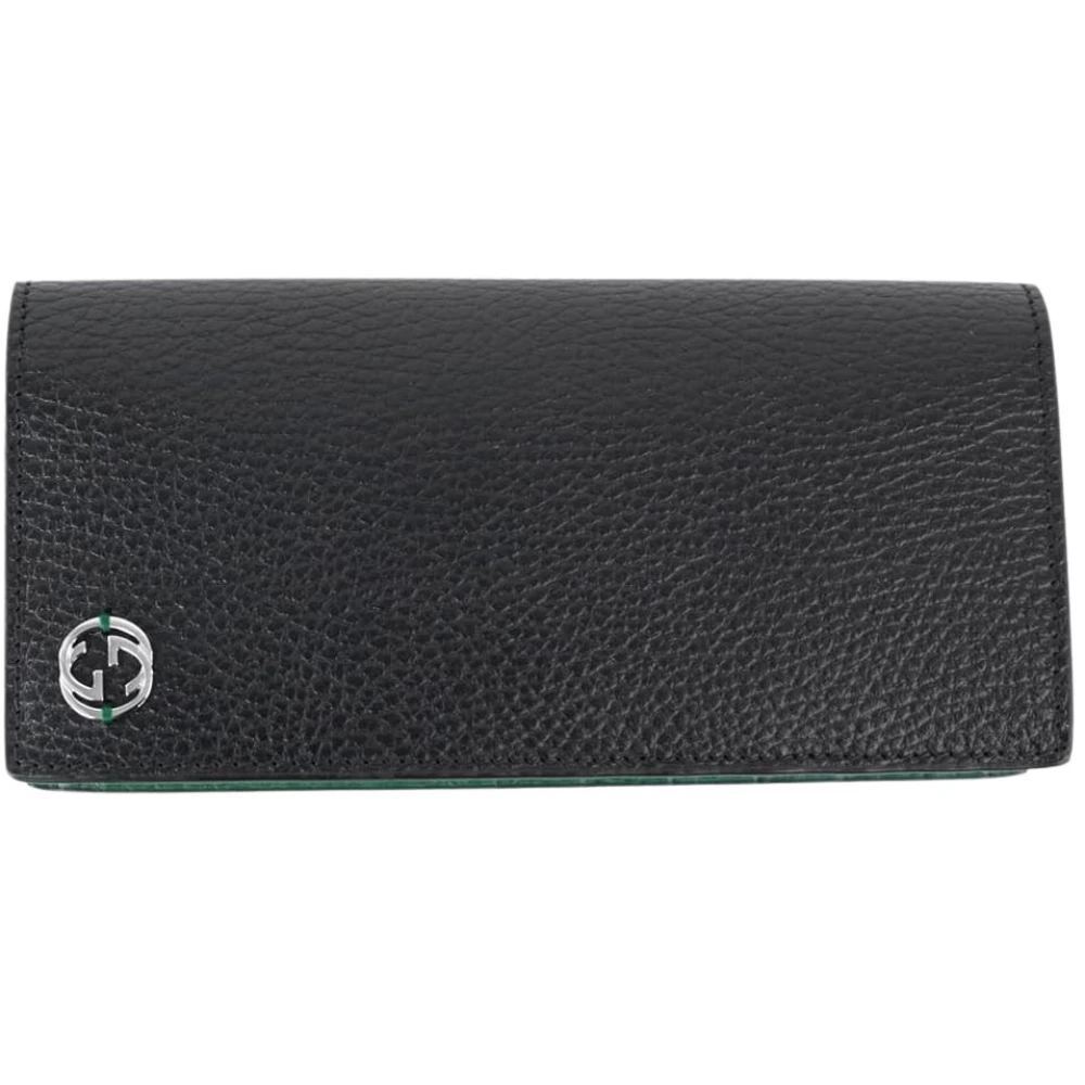 Gucci Bifold Portemonnee Black Dames