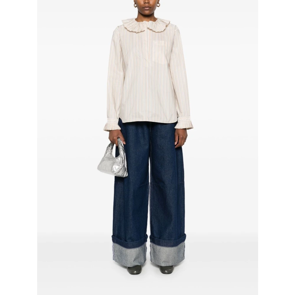Philosophy di Lorenzo Serafini Ivoor Shirt Dameskleding Beige Dames