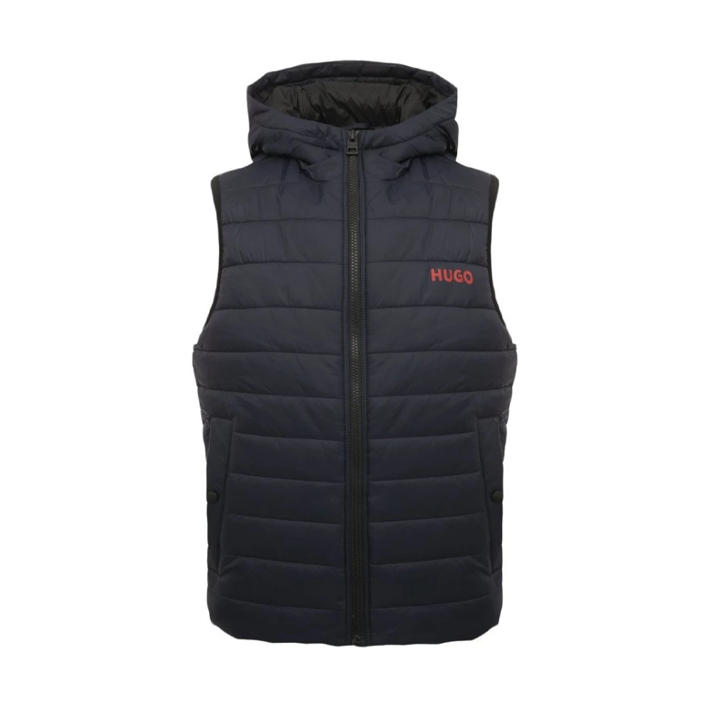 Hugo Boss Stijlvolle Vest voor Mannen Blue Heren