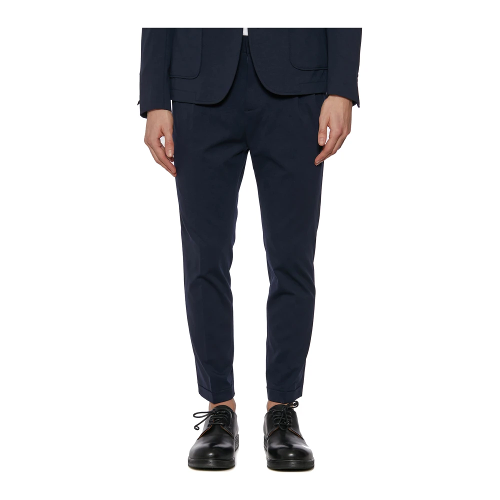 Daniele Alessandrini Katoenen Broek Blue Heren