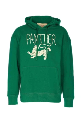 Panther Print Hoodie