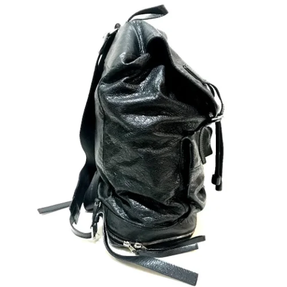 Balenciaga Vintage Pre-owned Leather balenciaga-bags Black Dames