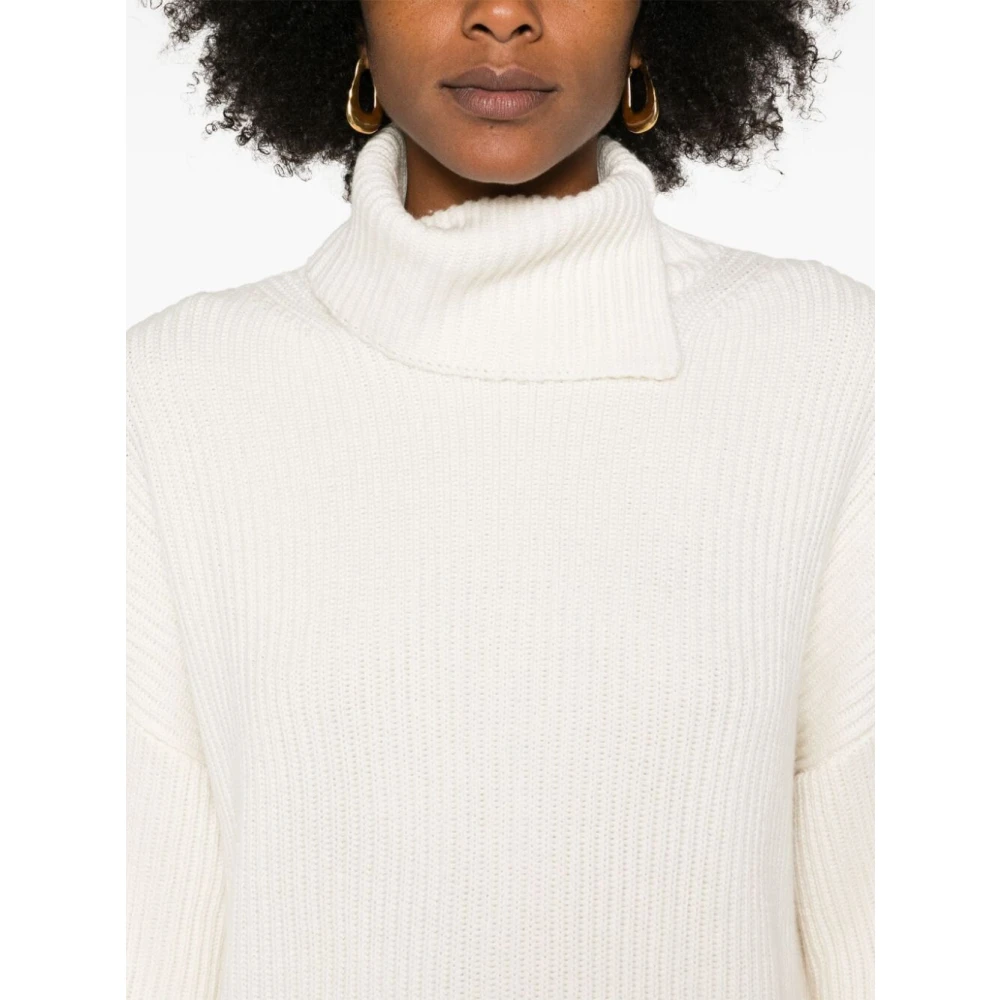 joseph Ivoor Licht Hals Lange Mouw Top Beige Dames