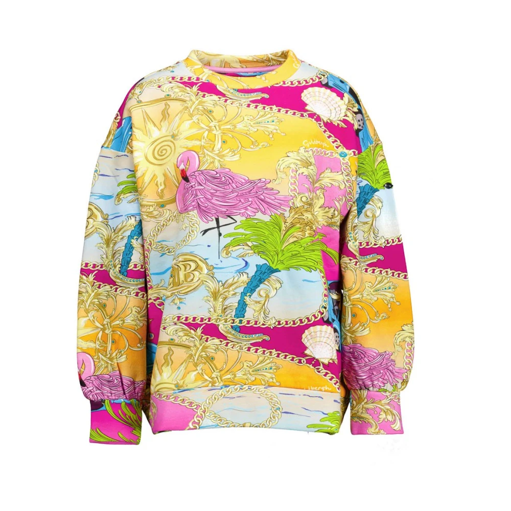 Goldbergh Kleurrijke Designer Print Sweater Multicolor Dames