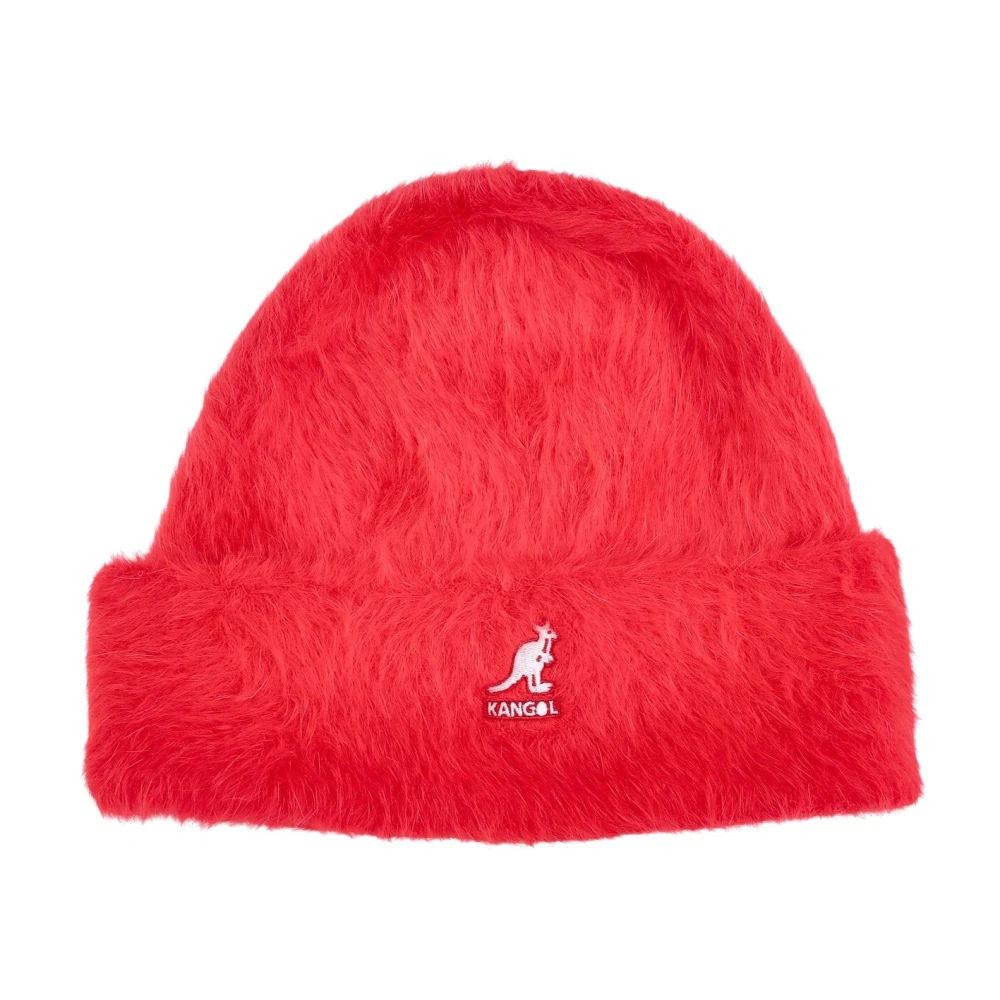 Kangol Zachte Furgora Cuff Beanie in Scarlet Red Heren
