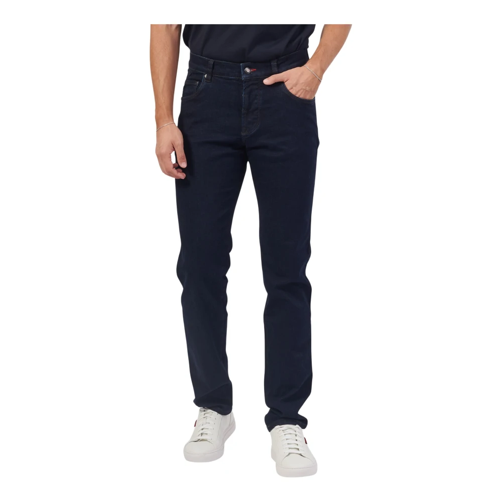 Bugatti Donkerblauwe Regular Fit Jeans Blue Heren