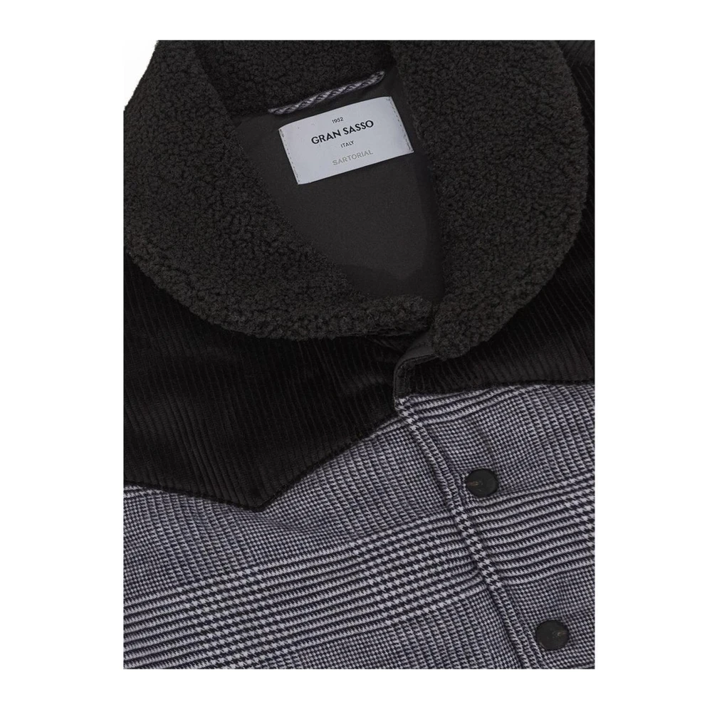 Gran Sasso Casual Katoenen Jas Gray Heren