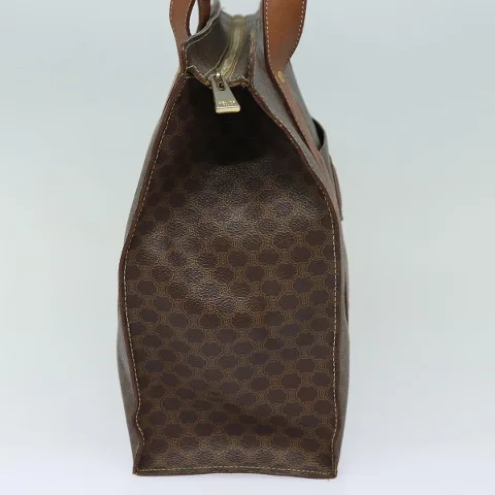 Celine Vintage Pre-owned Leather celine-bags Brown Dames