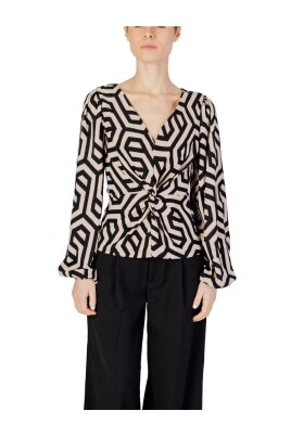 stylish-printed-blouse-with-v-neckline