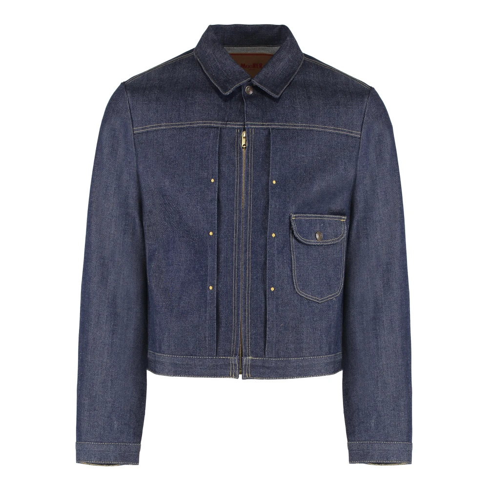 Jackets > Denim Jackets - - Moorer - Modalova
