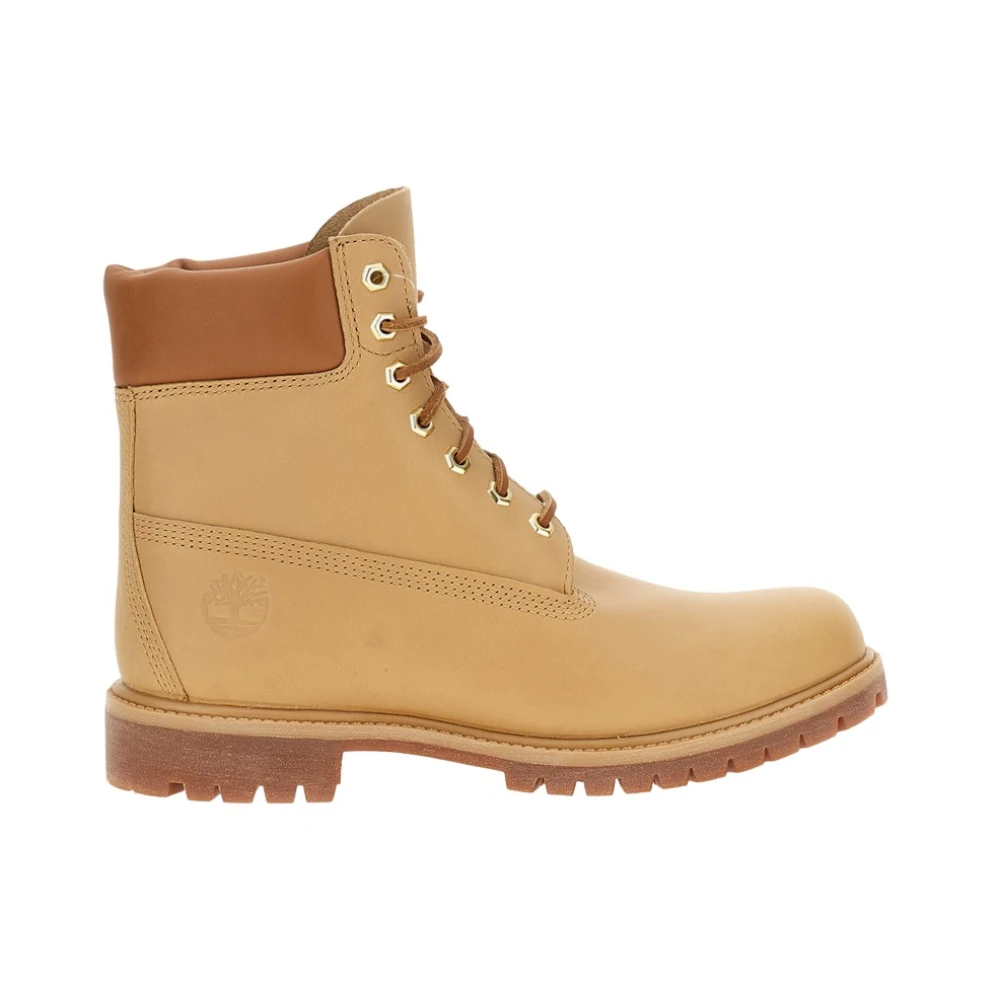 Timberland Men's Beige Premium 6 Inch Lace-Up Boot