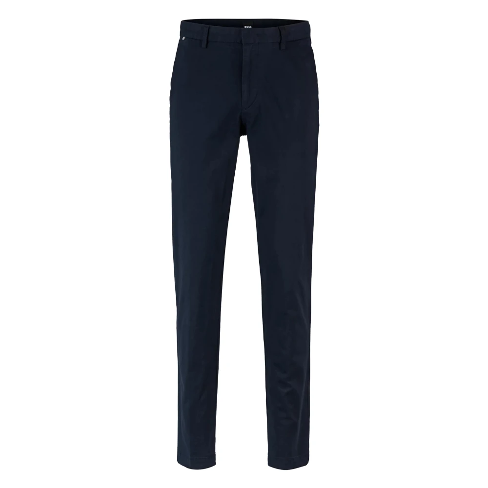 Hugo Boss Donkerblauwe Stijlvolle Broek Blue Heren