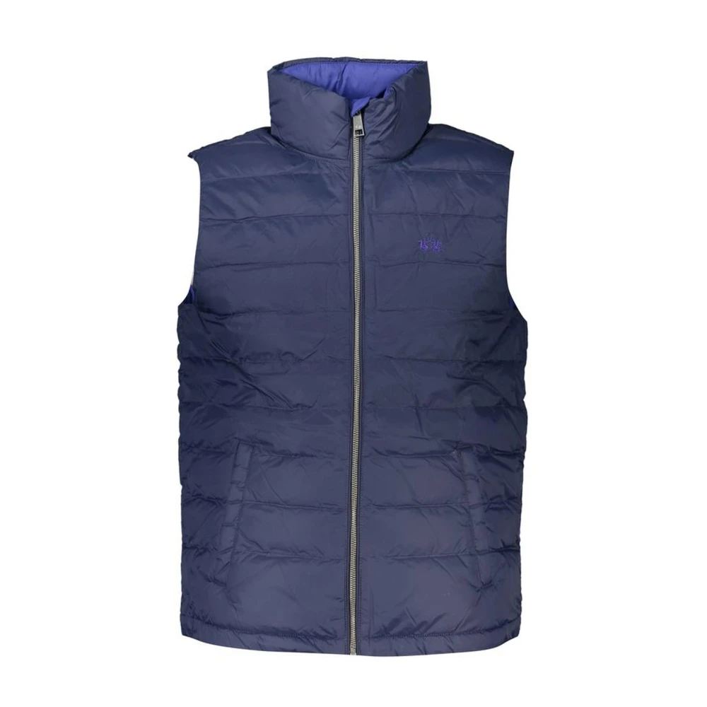 La Martina Blu Poliammide Men Vest - S - Image 2