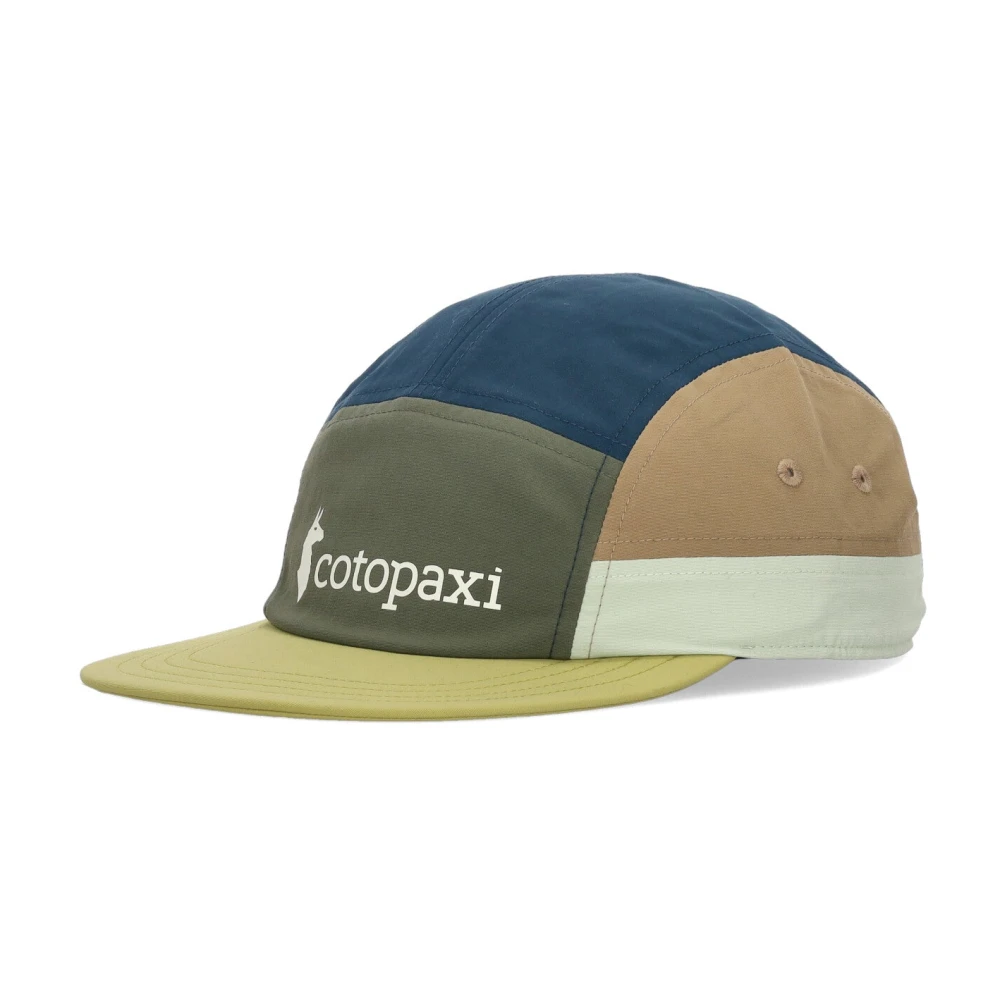 Cotopaxi 5-Panel Flat Visor Cap van Nylon Multicolor Heren