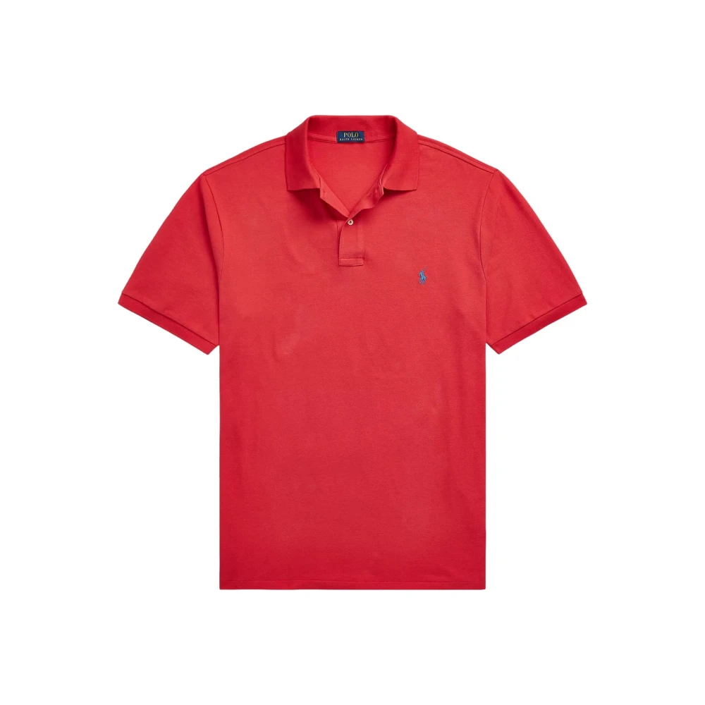 Polo Ralph Lauren Rood poloshirt met korte mouwen Red Heren