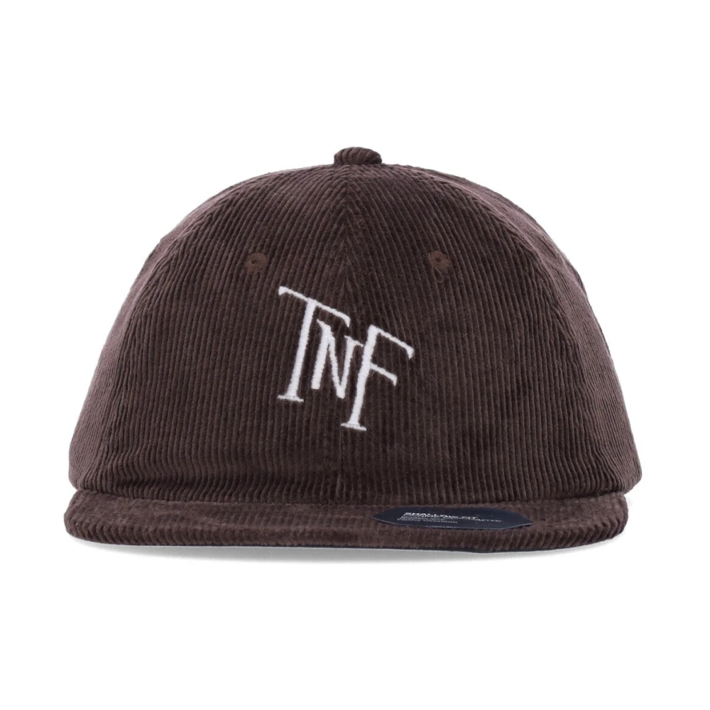 The North Face Corduroy Flat Visor Cap in Coal Brown Unisex