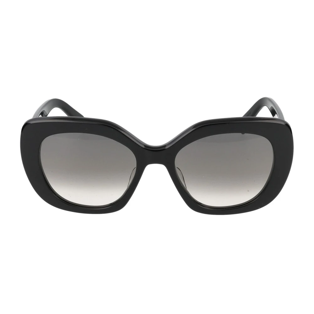 Celine Unisex Black Classic Sunglasses With Fabric Details - Sunglasses - 55 Mm - Accessories