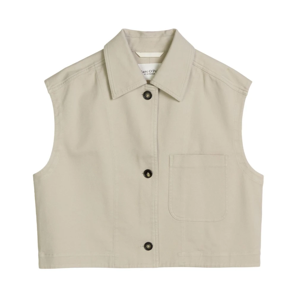 Marc O Polo Woven Patch Pocket Waistcoat - Bild 3