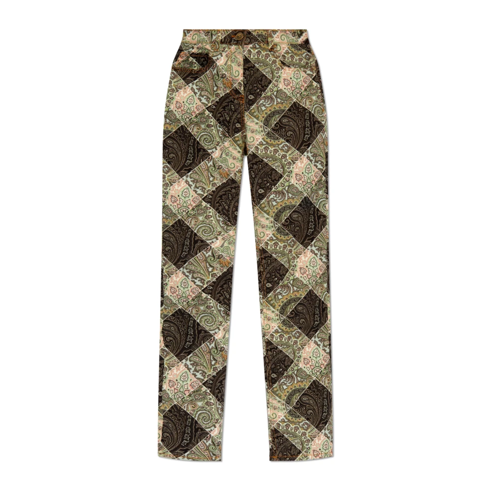 ETRO Gestreepte jeans door Multicolor Dames