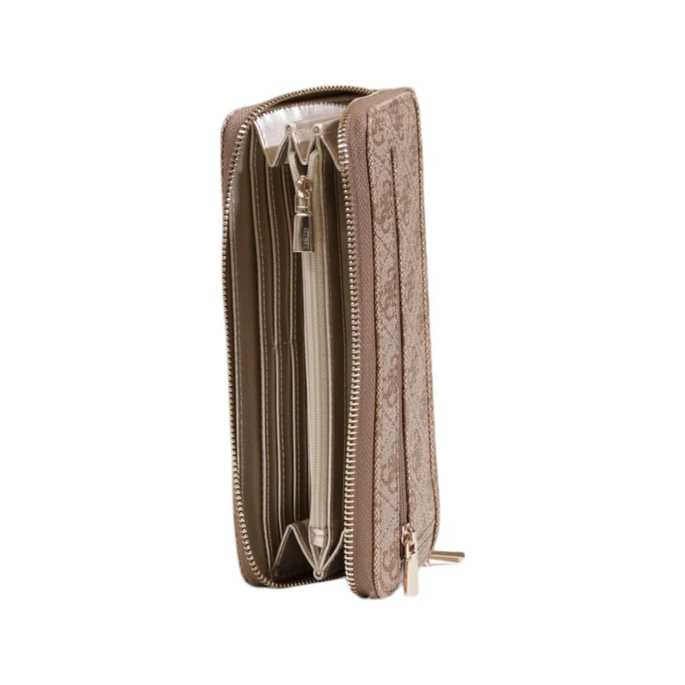 Guess Beige Dames Portemonnee Herfst Winter Collectie Beige Dames
