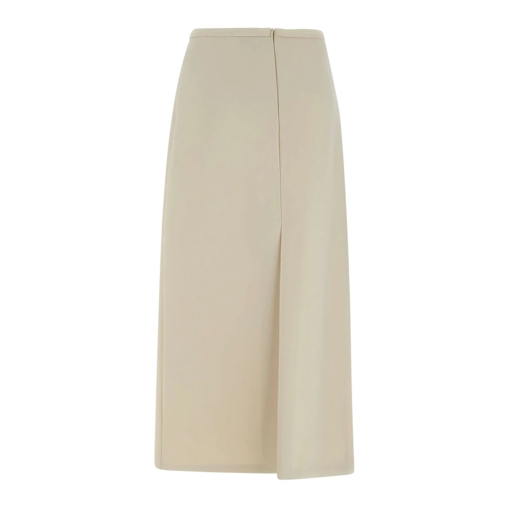 IRO Coraline Crepe Rok Wit White Dames
