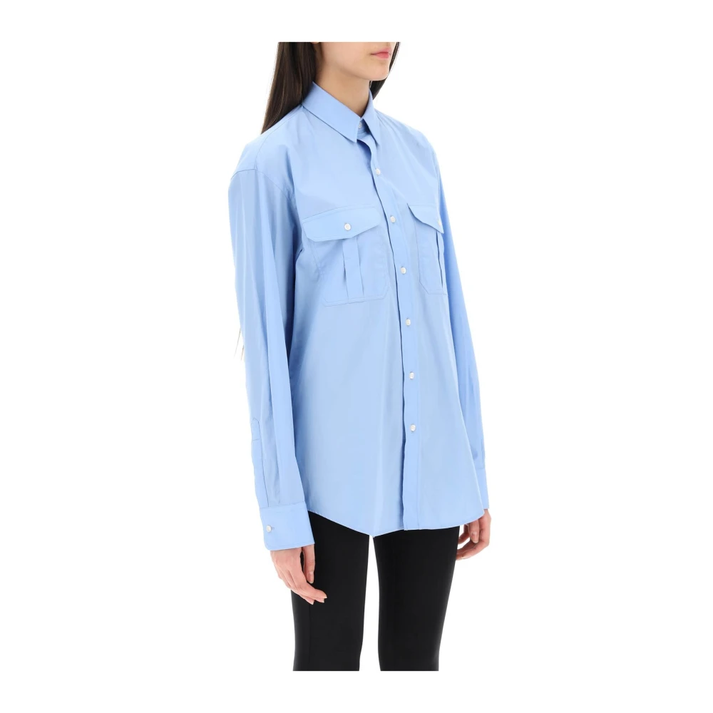 Wardrobe.nyc Blouses Shirts Blue Dames