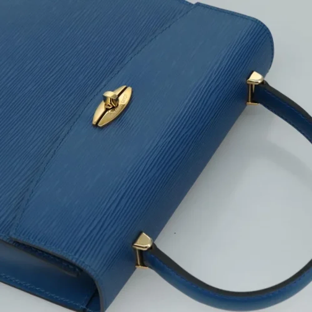 Louis Vuitton Vintage Pre-owned Leather handbags Blue Dames