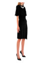 robe-courte-noire-a-col-montant