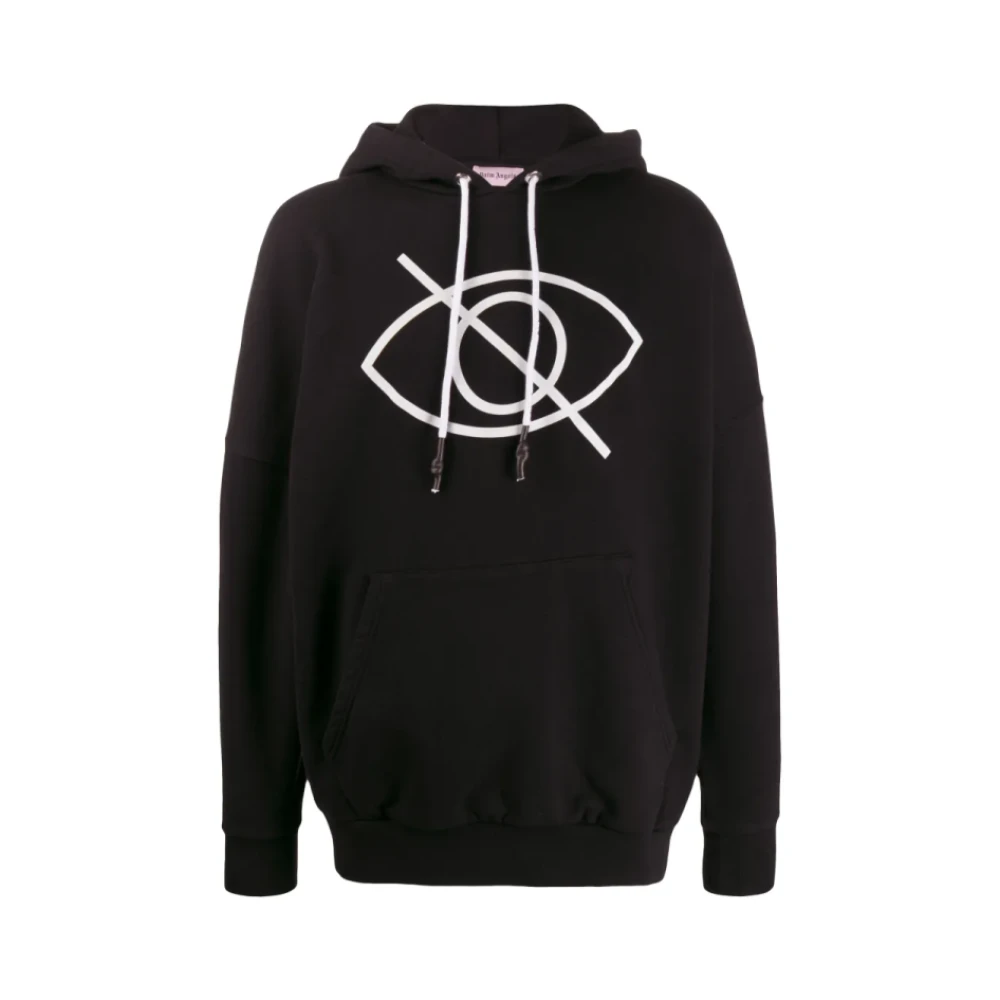 Palm Angels Men's Black Cotton Hoodie - Hoodies - Xs - Sweatshirts & Hoodies