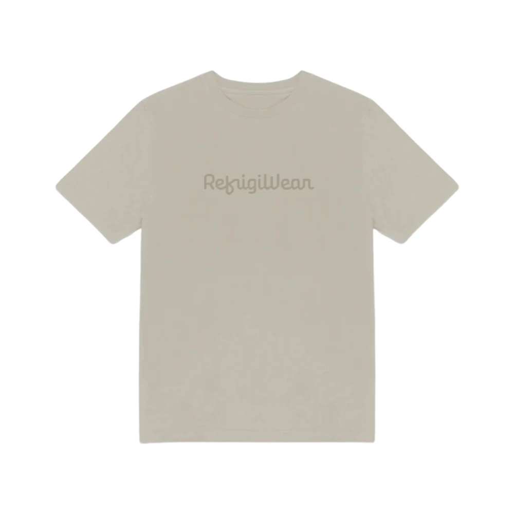 Refrigiwear Mannelijk Grijs Tops Heren, L, Katoen, Memphis T-Shirt