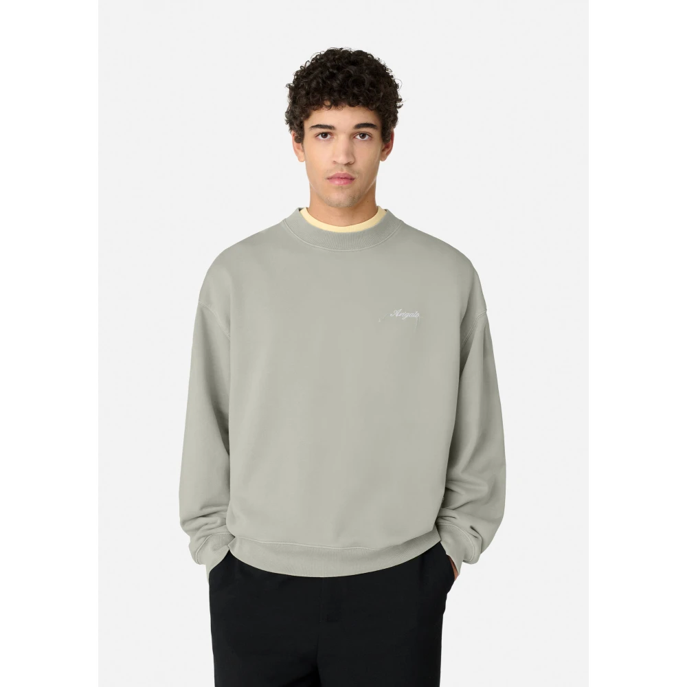 Axel Arigato Honor Washed Sweatshirt Green Heren