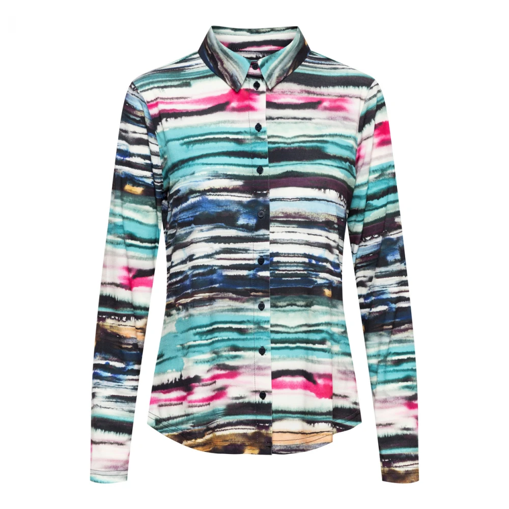 &Co Woman Overhemd met lange mouwen en ruitjespatroon Multicolor Dames