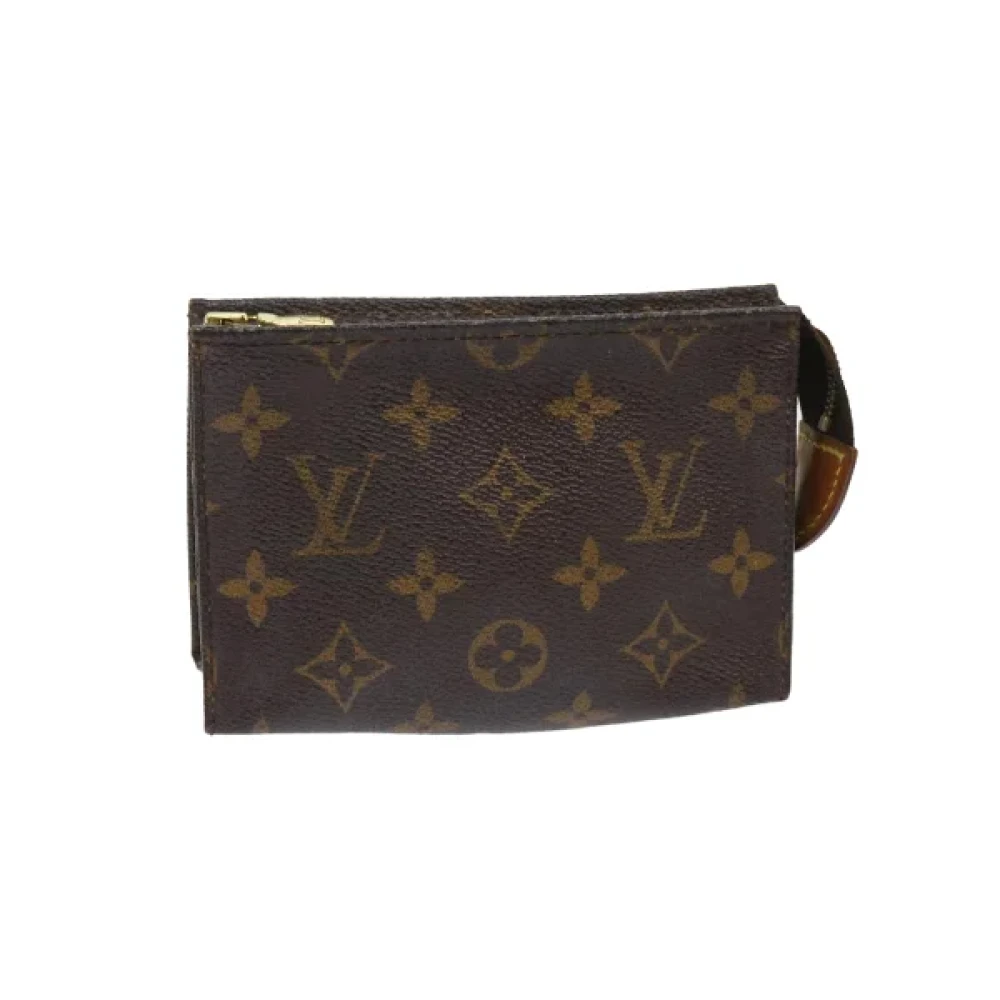 Louis Vuitton Vintage Förhandsägd Brun Canvas Louis Vuitton Väska Brown, Dam
