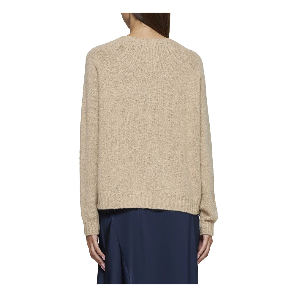 Max Mara Weekend Rondhals gebreide trui Beige Dames